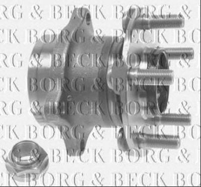 BORG & BECK bwk1238 -  Комплект подшипника ступицы колеса